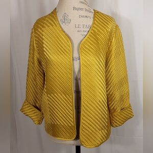 Elegant Gold Women's Jacket